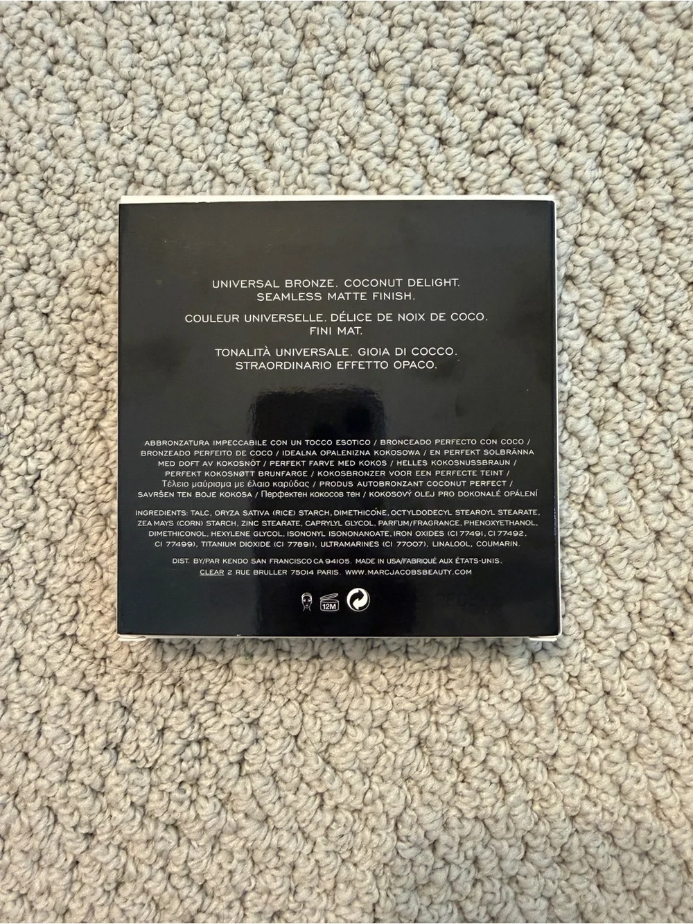 Marc Jacobs Beauty O!MEGA Bronze Coconut Perfect Tan Bronzer NIB